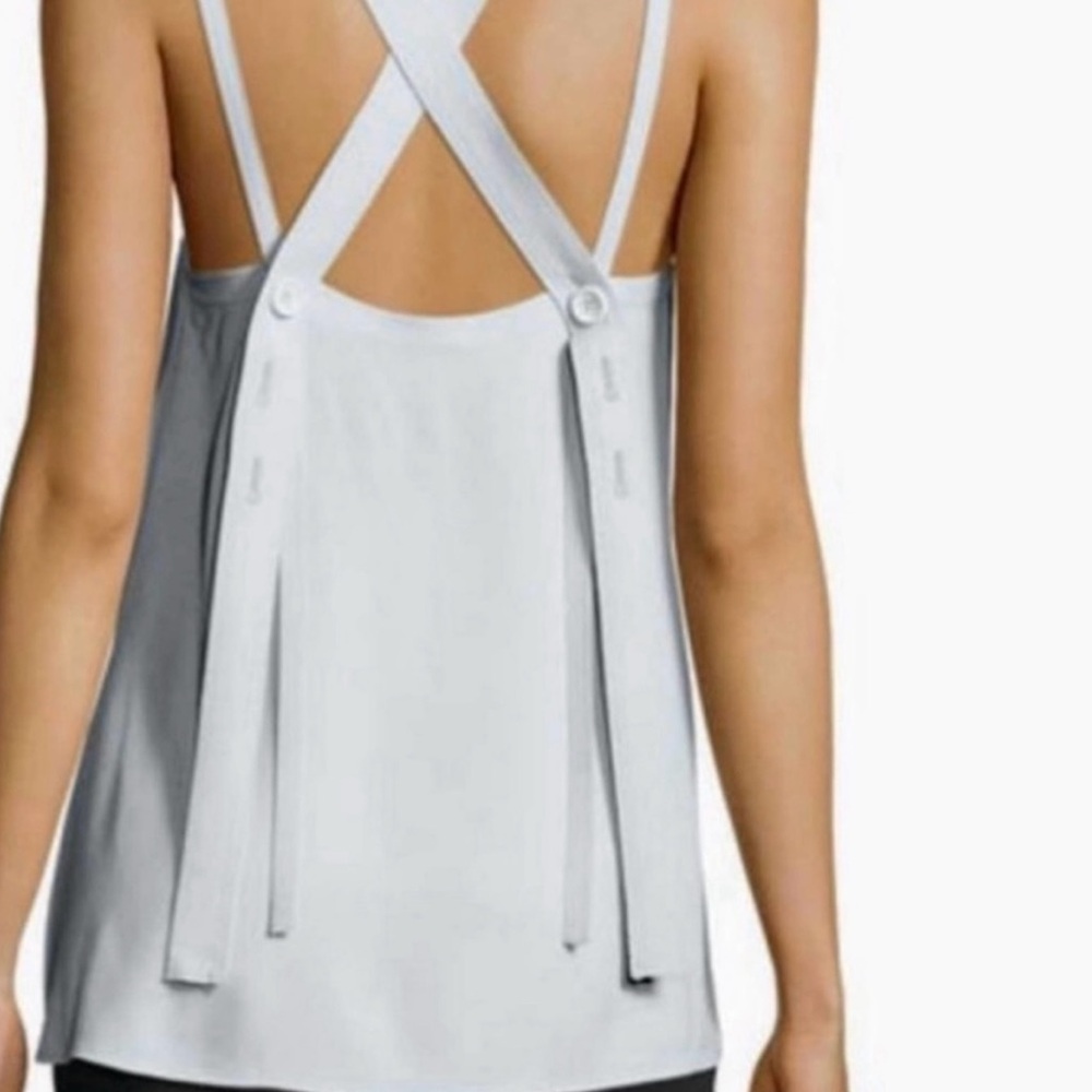 Helmut Lang Backless Sleeveless Tank Top
